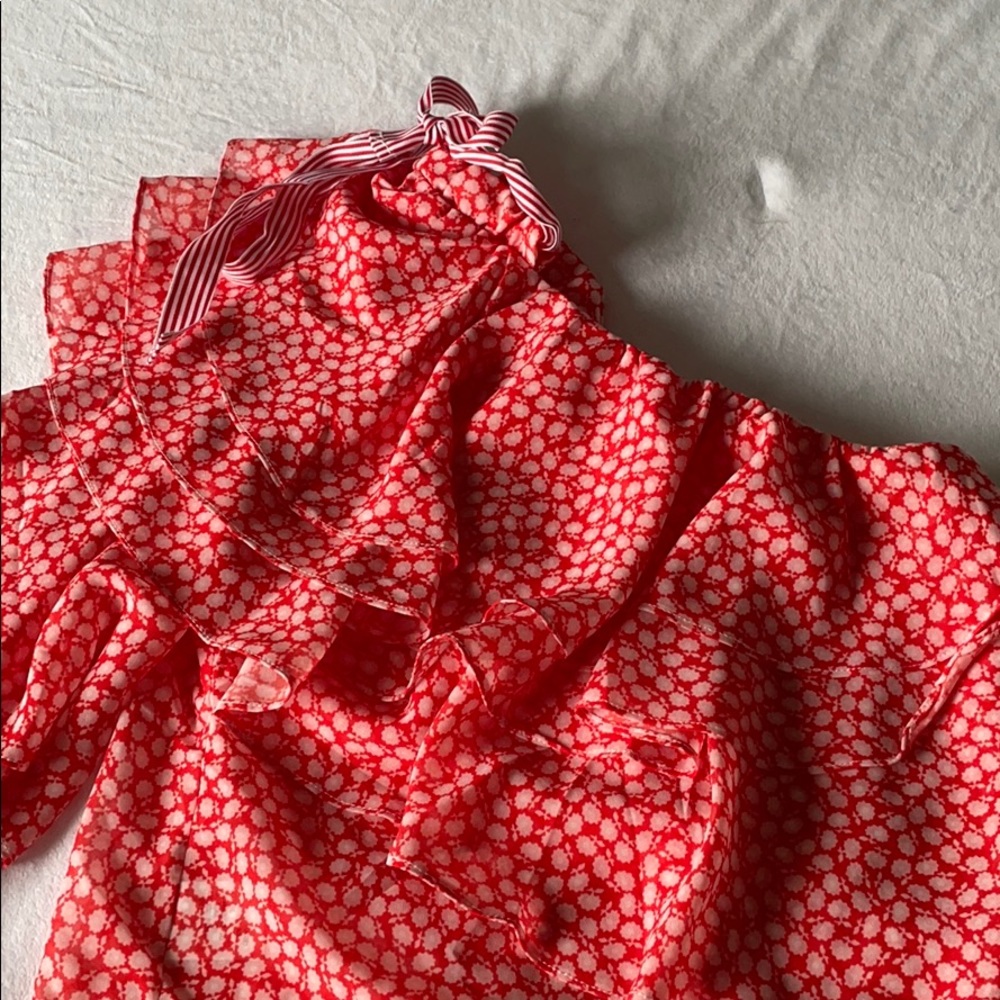 One Shoulder Ruffle Top - Picture 3 of 3